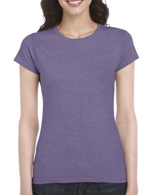 Dámske vypasované tričko, 346 Heather Purple