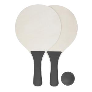 Set na plážový tenis Tarik, čierna