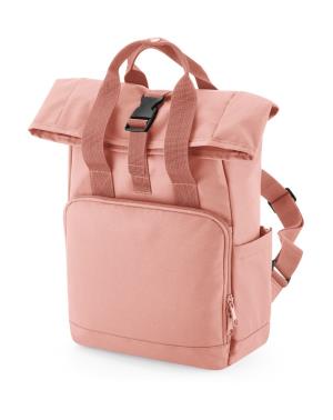 Recyklovaný ruksak Mini Twin Handle Roll-Top, 432 Blush Pink