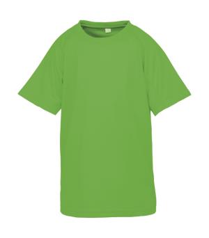 Detské tričko Junior Performance Aircool , 507 Flo Green