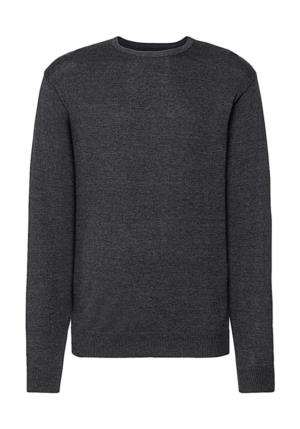 Pánsky pulover s okrúhlym výstrihom Kerplo, 116 Charcoal Marl