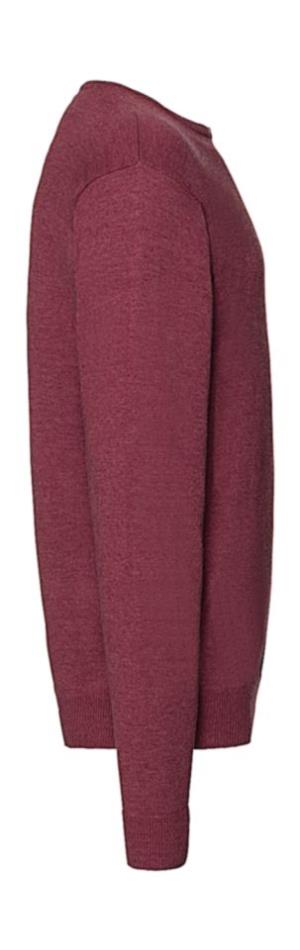 Pánsky pulover s okrúhlym výstrihom Kerplo, 431 Cranberry Marl (4)