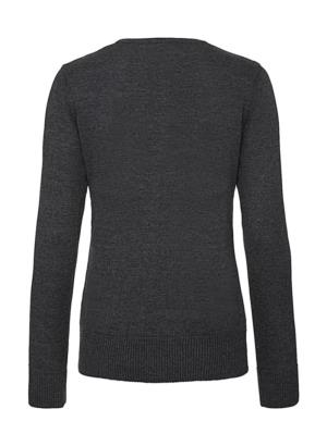 Dámsky pulover s okrúhlym výstrihom Lenfro, 116 Charcoal Marl (3)
