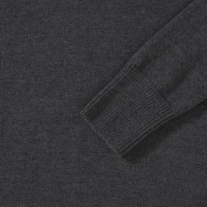 Dámsky pulover s okrúhlym výstrihom Lenfro, 116 Charcoal Marl (6)