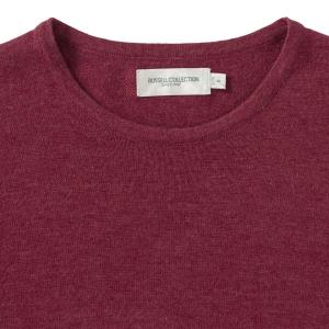 Dámsky pulover s okrúhlym výstrihom Lenfro, 431 Cranberry Marl (5)