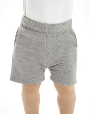 Detské krátké nohavice Essential, 126 Heather Grey Melange (3)