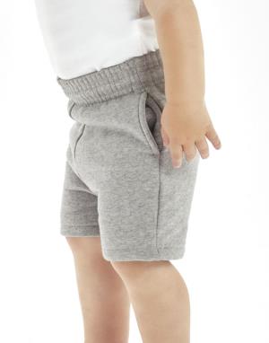 Detské krátké nohavice Essential, 126 Heather Grey Melange (4)