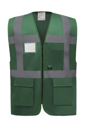Reflexná vesta Fluo EXEC, 534 Paramedic Green