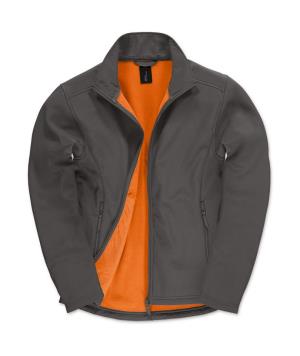 Softshellová bunda ID.701, 170 Dark Grey/Neon Orange