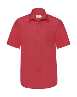 Pánska košeľa Poplin Tervon, 400 Red