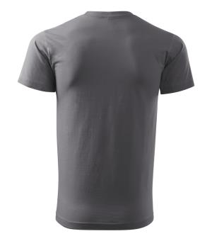 Pánske tričko Basic 129, 36 Oceľovo Sivá (3)