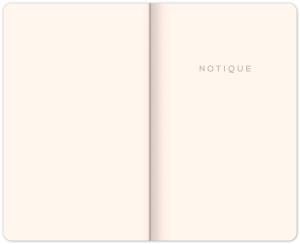 Notes Sivý, bodkovaný, 13 × 21 cm, sivá (3)