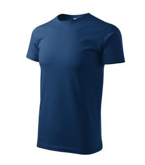 Bavlnené unisex tričko Heavy New 137, 87 Polnočná Modrá