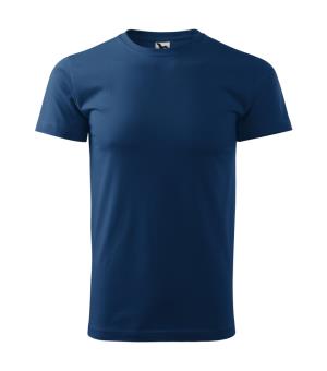 Bavlnené unisex tričko Heavy New 137, 87 Polnočná Modrá (2)