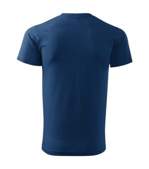Bavlnené unisex tričko Heavy New 137, 87 Polnočná Modrá (3)