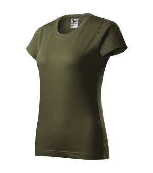 Dámske tričko krátky rukáv Basic 134, 69 Military