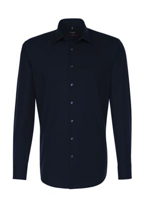 Košeľa Seidensticker Modern Fit s dlhým rukávom, 208 Dark Blue