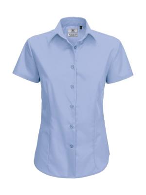 Dámska popelínová košeľa Smart SSL/women , 310 Business Blue