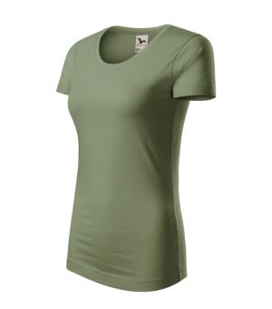 Dámske tričko z organickej bavlny Origin 172, 09 Khaki