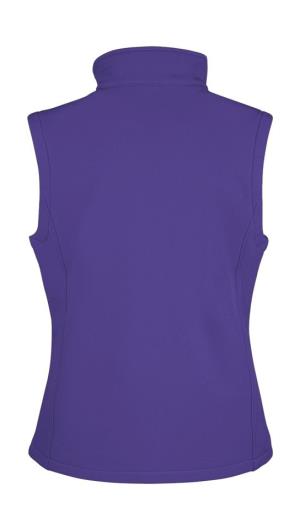 Dámska potlačiteľná Softshellová vesta, 371 Purple/Black (2)