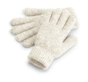 Pohodlné rukavice s rebrovanou manžetou, 716 Almond Marl
