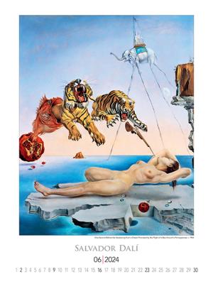 Nástenný kalendár Salvador Dalí 2024 (2)