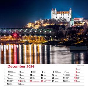 Nástenný kalendár Hrady a zámky Slovenska 2024 (2)