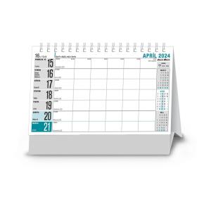 Stolový kalendár Pracovný kalendár riadkový 2024 (2)