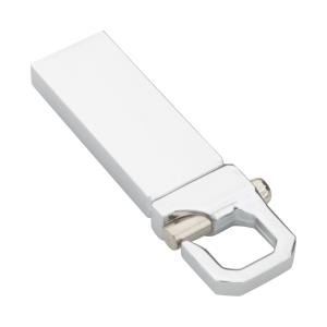 USB flash disk Wrench s karabínkou, strieborná (3)