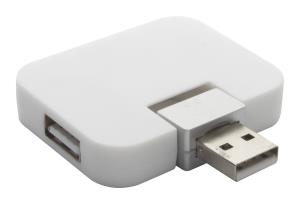 USB hub Rampo, biela