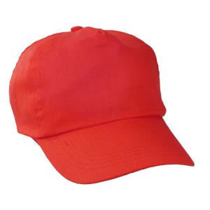 Bejzbalová čapica Sport, Červená