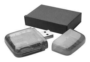 Ares USB čítačka kariet, čierna (2)