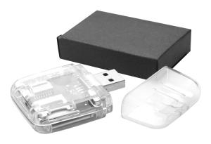 Ares USB čítačka kariet, Biela (2)