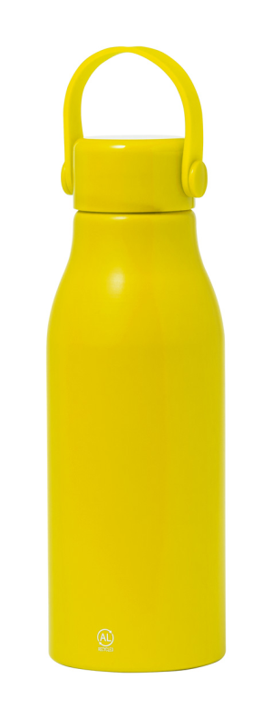 Športovná fľaša, žltá
