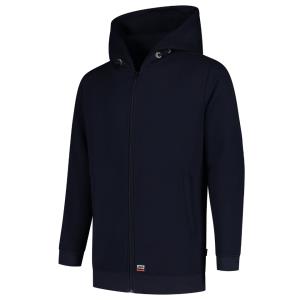 Unisex mikina s kapucňou  Hooded Sweat Jacket Washable 60°C T44, T8 Atramentová