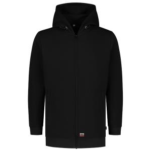 Mikina unisex Hooded Sweat Jacket Washable 60°C, T1 Čierna (2)