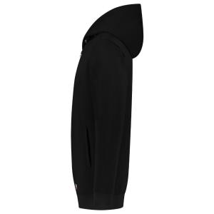Mikina unisex Hooded Sweat Jacket Washable 60°C, T1 Čierna (4)