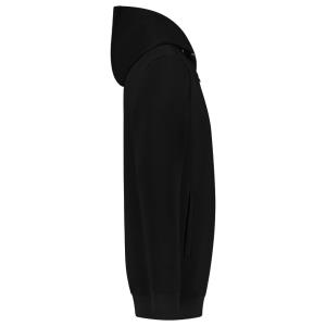 Mikina unisex Hooded Sweat Jacket Washable 60°C, T1 Čierna (5)
