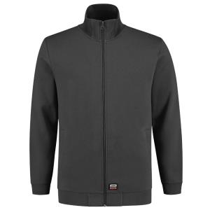Unisex mikina na zips T45, T4 Tmavosivá