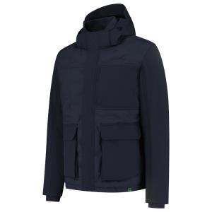 Bunda unisex  Puffer Jacket Rewear T56, T8 Atramentová