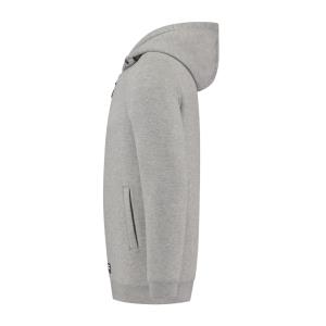 Mikina unisex Hooded Sweat Jacket Washable 60°C, tG_grey melange (4)