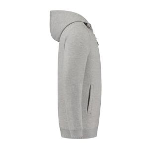 Mikina unisex Hooded Sweat Jacket Washable 60°C, tG_grey melange (5)