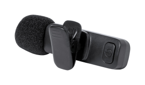 Bezdrôtový mobilný mikrofón Spart, čierna (3)