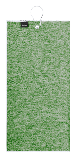 RPET golfový uterák Brylix, zelená