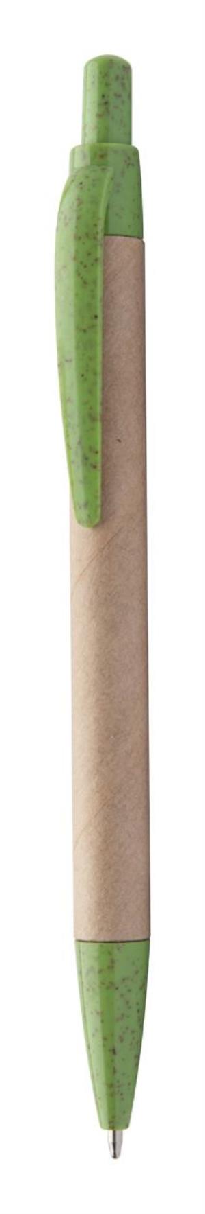 Recyklované pero Filax, zelená
