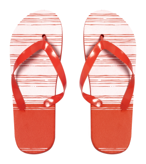 "Manisok" plážové pantofle, Červená (3)