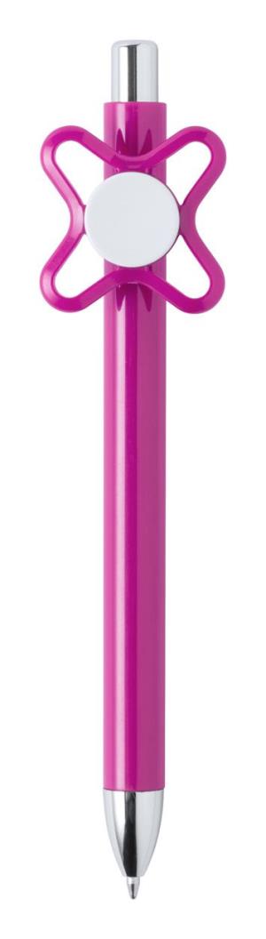Plastové pero Karsol, purpurová
