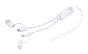 "Surgex" USB nabíjecí kabel, Biela (2)