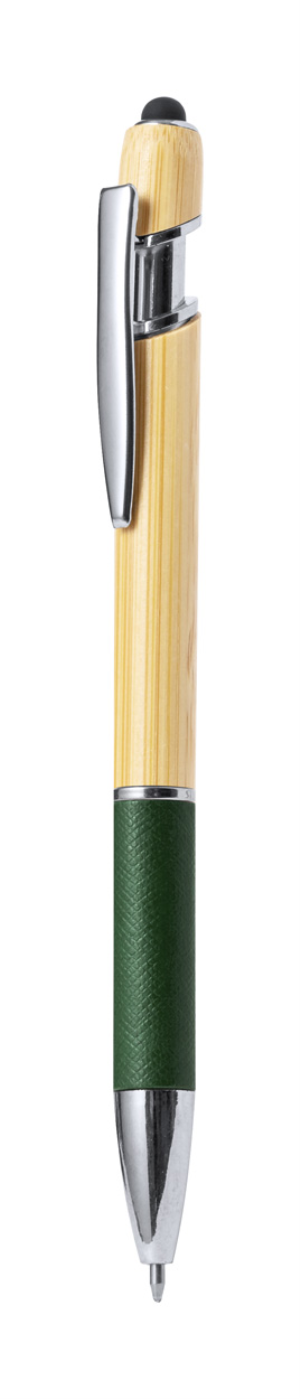 "Filipo" dotykové kuličkové pero, zelená