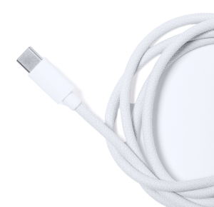 "Skot" USB nabíjecí kabel, Biela (4)